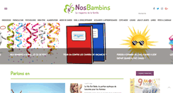 Desktop Screenshot of nosbambins.com